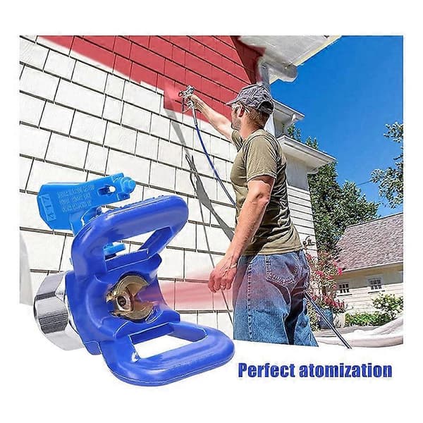 Airless Sprayer Nozzles, Reversible Airless Paint Sprayer Nozzles 6pcs with 2pcs Nozzle Seat
