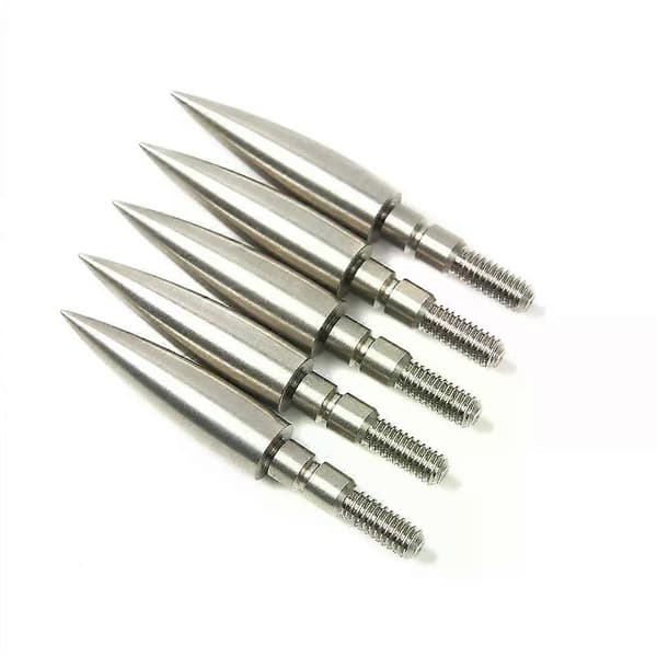 150 Grains Stainless Steel Archery Field Tips Arrow Target Field Tips in Archery Tips and Arrowhead 24 PCS