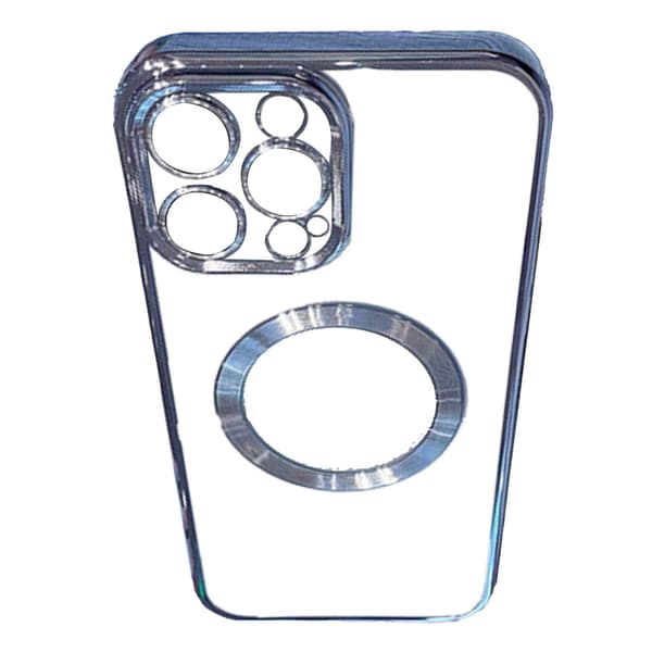 Trendy elektrobelagt magnetisk sugedeksel til iPhone Far Peak Blue for iPhone13Promax 0.7