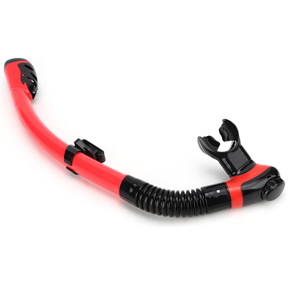 Dykkeåndedrætsslange All Dry Front Snorkling Udstyr Svømning Træningsudstyr SK‑102 Rød
