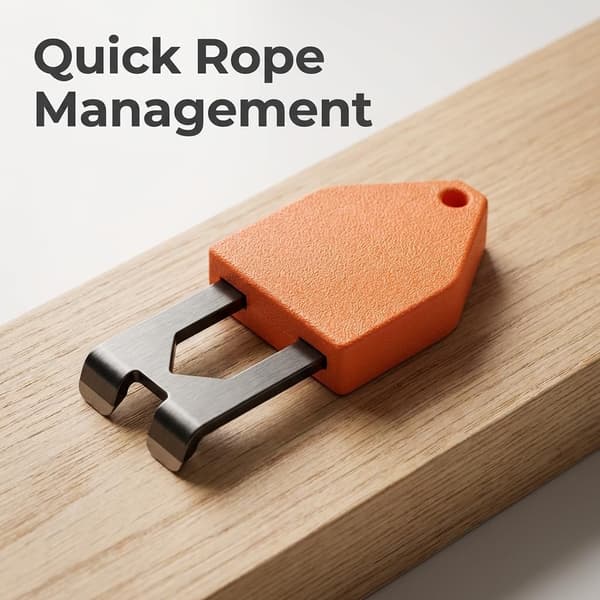 Rope Fastener Tool: Anchor Hook Multifunction Rope - 1-Pack