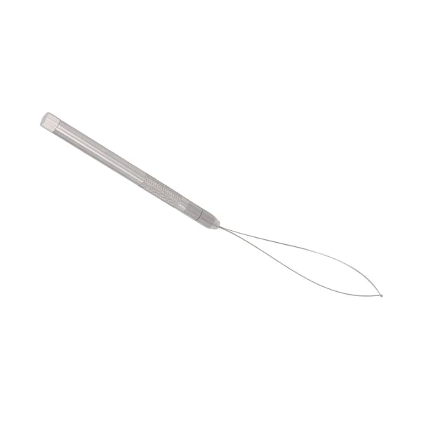 Hair Extension Tools Durable Metal Easy Simple Operation Portable Hair Extension Loop with Hook Holder