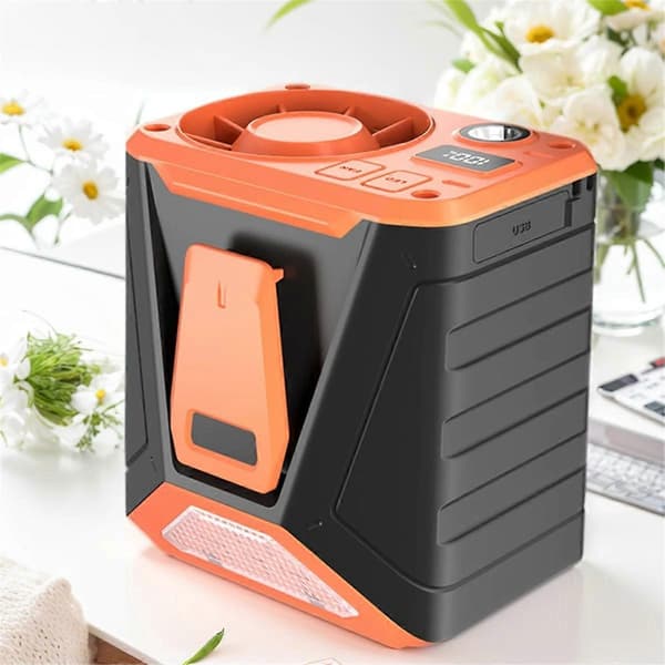 Mini Bærbar Taljeklemmeventilator 3 Hastigheder Køleventilator Bælteklemmeventilator A