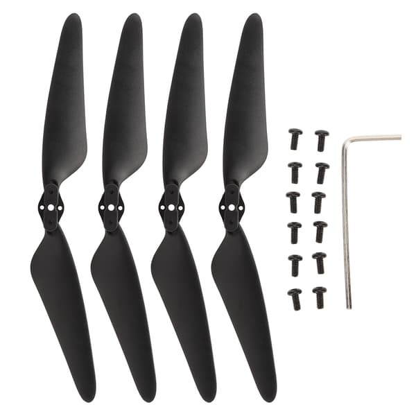 2-delt dronepropeller til SJRC F11S drone Quadcopter reservedele tilbehør sort