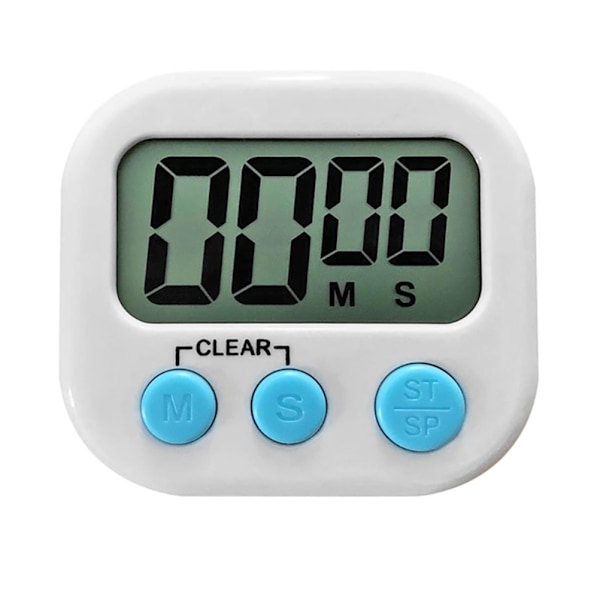 Digital kökstimer nedräkningstimer med summerlarm LCD digital timer