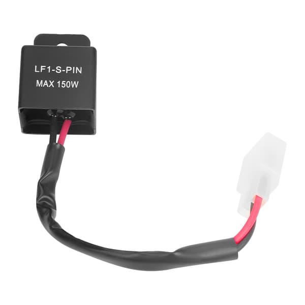 12V 150W 2-benet LED Blinkrelæ med Kabel til Motorcykel Blinklysindikator