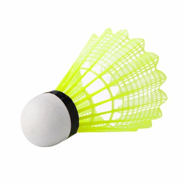 6 stk holdbare badmintonbolde i plastnylon, lette træningsbolde, badmintonfjerbolde 0.3