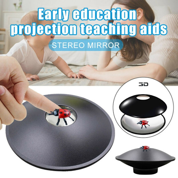 3D Mirascope Instant Maker Hologram Image Maker Funny Toy For Kids Adult Science Education Toy Novelty Gift Ladybug Projection