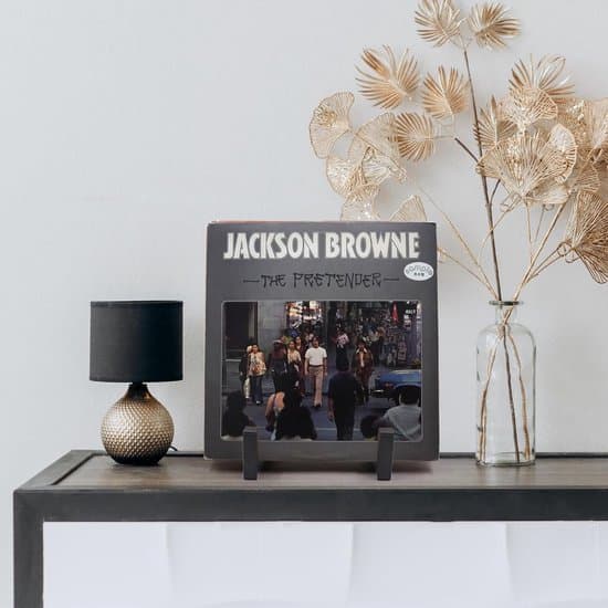 Vinyl Display Stand - Storage Rack - Bookshelves - Record Rack - Stand - Display Rack - Stand - Black
