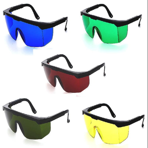 Laser- og pulserende lysbeskyttelsesbriller - Blå, 1 stk.