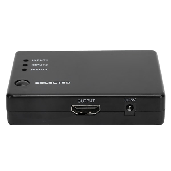 HighDefinition Multimedia Interface Switcher 3 inn 1 ut 1080P Konverter med Fjernkontroll