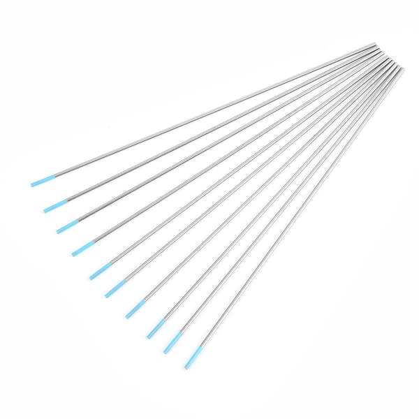 10 stk. WL20 Wolfram-elektrode 2,0% Lanthanated Tig-stang 1,0 mm x 150 mm