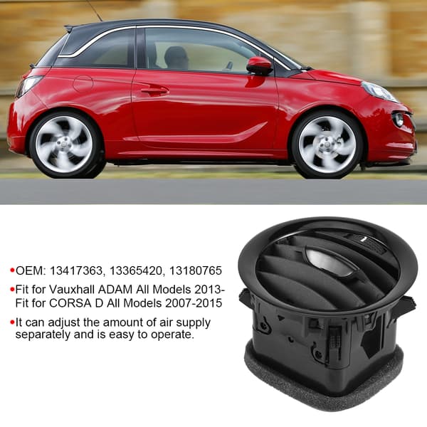 Innvendig luftventildyse / rist passer til Vauxhall Adam/Corsa D 13417363