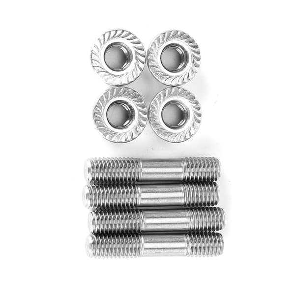 4 stk Bilsystem Eksos Stud Muttere M8x1.25 42mm/1.65in T25 T28