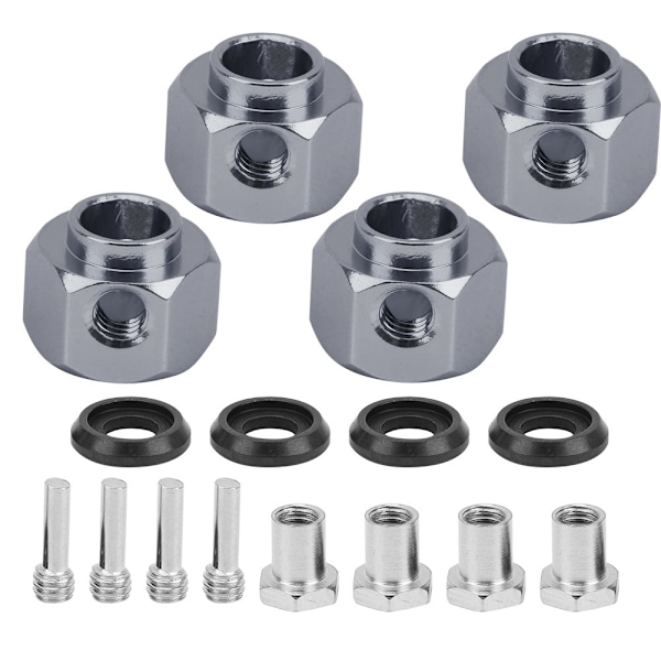 Hex Hub Breddningskontakt 8mm Tillbehör för Traxxas/TRX4/TRX6 1/10 RC Modellbil Titanfärg