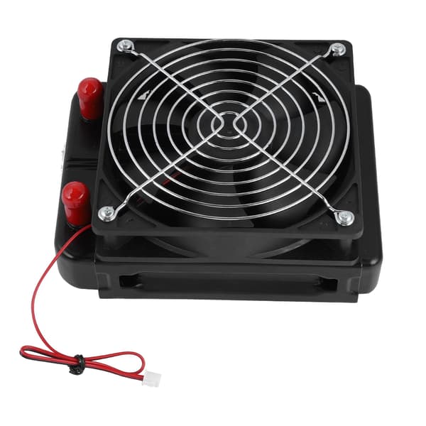 120MM Datamaskin CPU Vannkjøling Kjøler Varme Rad Radiator med Vifte 10 Rør