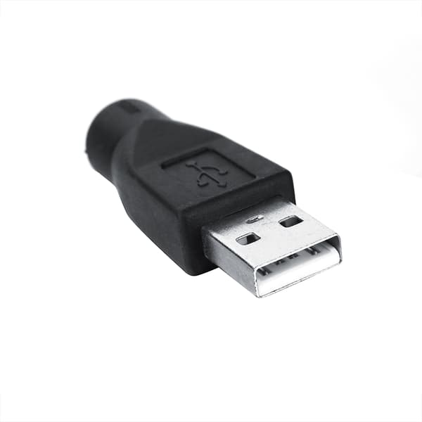 USB hann til PS/2 MD6 adapterkontakt for tastatur mus omformer PC-datamaskiner