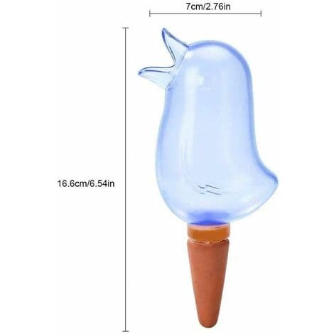 Self-Watering Globe in Bird Shape Transparent Watering Can Durable Self-Watering Devices Automatic Watering