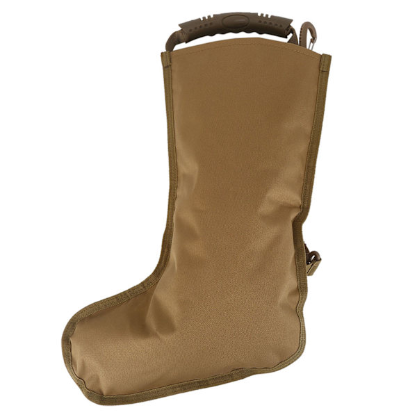 1 st Nylon Taktisk Julstrumpa Förvaringsväska Utomhus Militär Tillbehörspåse (Khaki)