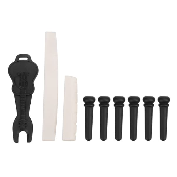 Gitarr Stall Pin Kit Oxben Kudde Dragare Borttagare Instrumenttillbehör med Sadel Mutter