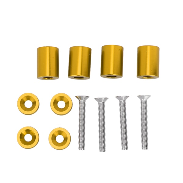Auton alumiiniseosmoottorin huppuventtiilin välikappale sopii 6 mm moottorille (kulta)