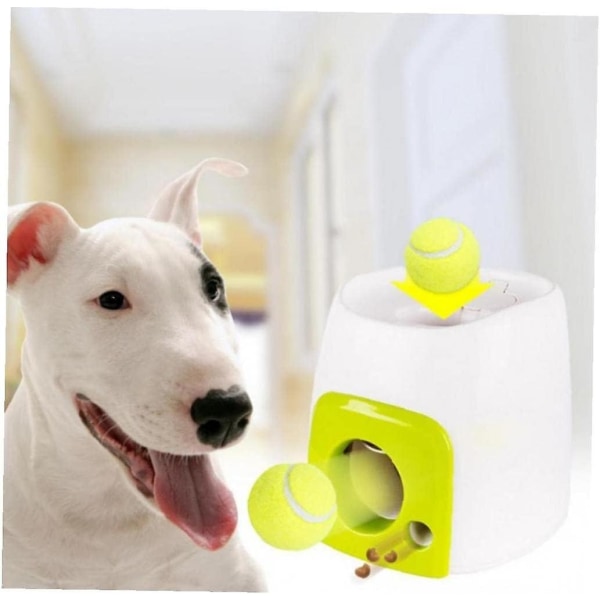 Automatisk boldkaster interaktiv hundelegetøj tennisboldmaskine til kæledyr