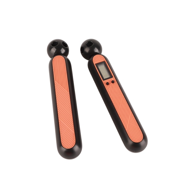 Digital Hopprep med Räknare för Fitness Kroppsskulptering Orange Lång Rep