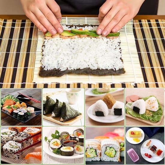 Sushi Maker Kit - Sushi Sæt - Sushi Maker - Sushi Ruller - Sushi Bazooka - Lav Sushi - Sushi Form - Gave - Sort