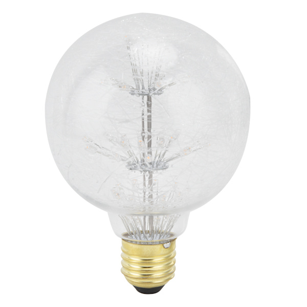 Dekorativ Glödlampa Antikt Glas Vintage Varm Belysning 3W 85V till 265V LED-Lampa för Trädgård Semesterdekorationer