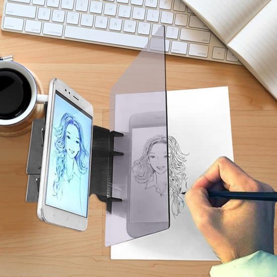 Drawing Board - Optical Projection Drawing Board - Art Template Tool for Students - Suitable for Students, Beginners, Children, and Teenagers