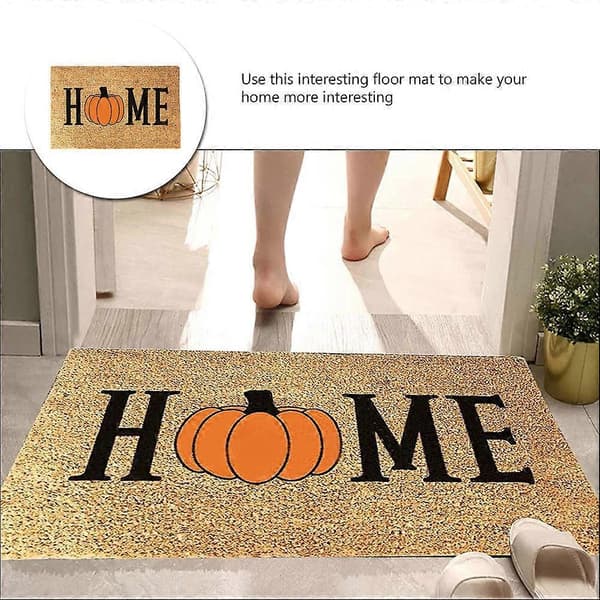 Halloween Inngangsdørmatte Gresskar Dørmatte for dekorasjon 1 stk