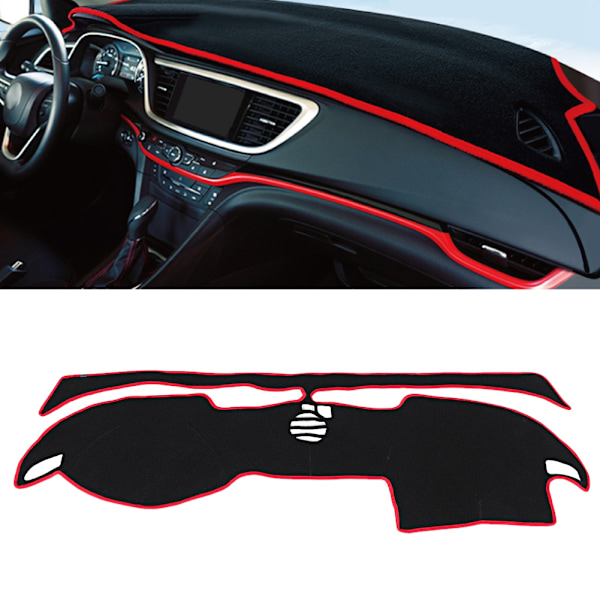 Skydd för instrumentbräda i bil, UV-skyddande, passar Buick Regal 06-08