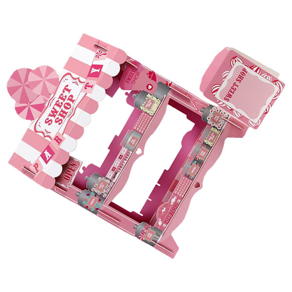 3-lags Papir Cupcake Stativ Pap Cupcake Tårn Dessert Cupcake Holder Engangs Kage Stativ til Fødselsdagsfester