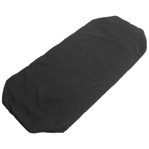 Elektronisk Pianodeksel Svart Vanntett Støvtett Elastisk Stoff for Keyboard (88-Tasters Elektronisk Keyboarddeksel)