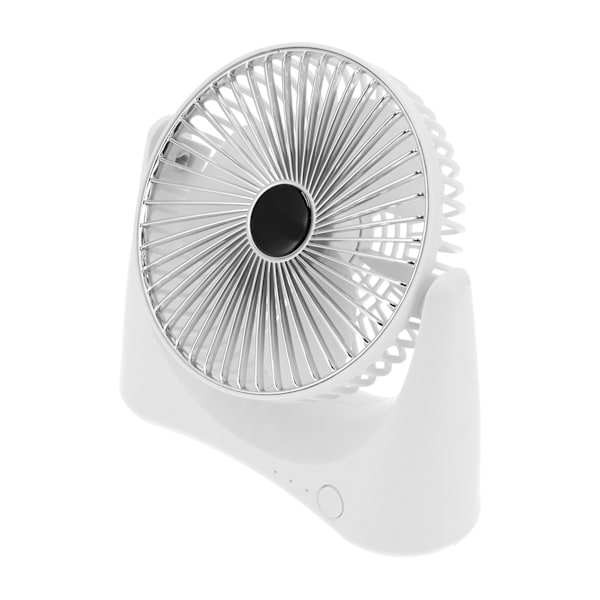 Mini skrivebordsventilator USB-opladning 3 hastighedsjusterbar køleventilator til hjemmekontor stue