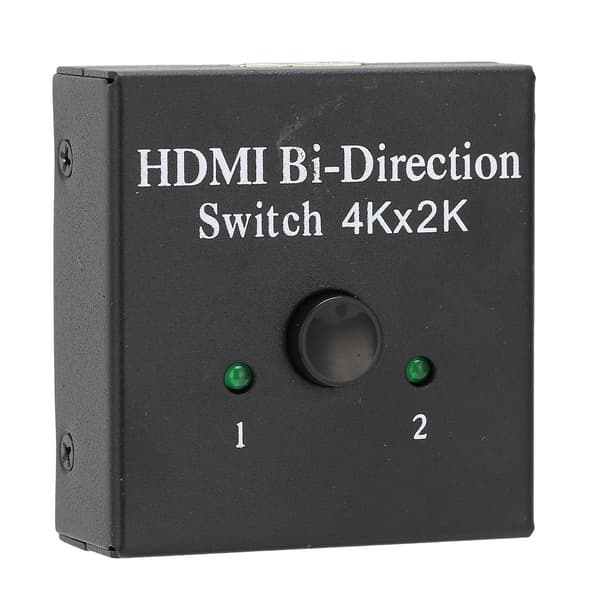 BiDirection Switch 4K High Definition Multimedia Interface Splitter til Computer Laptop