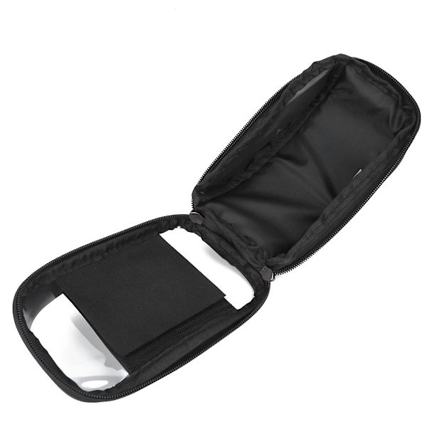 Cykelväska Utomhus Mobiltelefon Främre Ram Stor Kapacitet Rörväska Cykling Polyester