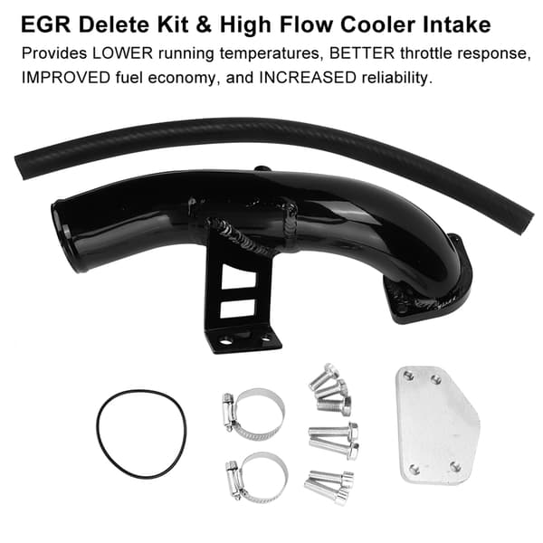 EGR Delete Kit & High Flow Cooler Intake Passar Chevy Silverado (Maj) 2004-2005