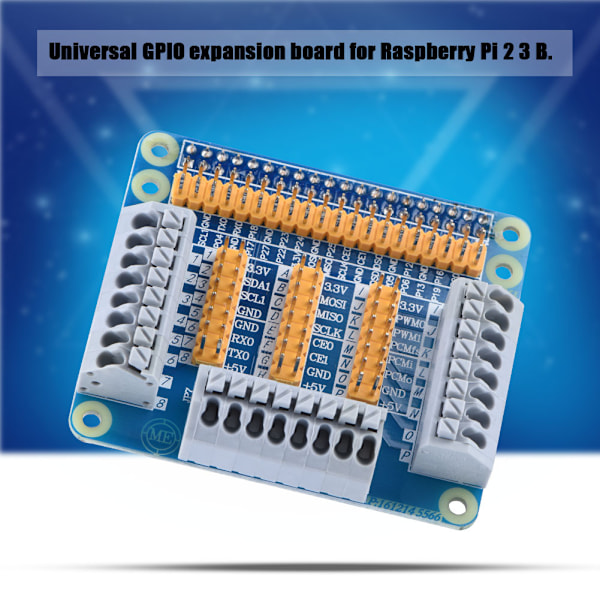 Monitoiminen GPIO-laajennuskortti ruuveilla ja hyppypiuhoilla Raspberry Pi 2 3 B:lle