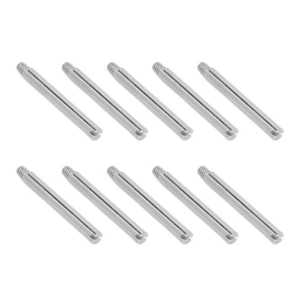Klockarmbands Skruvstift Professionell Stål Klockarmbands Skruvrör Reparationsverktyg Tillbehör för Urmakare 0.53 X 0.05in M0.05in