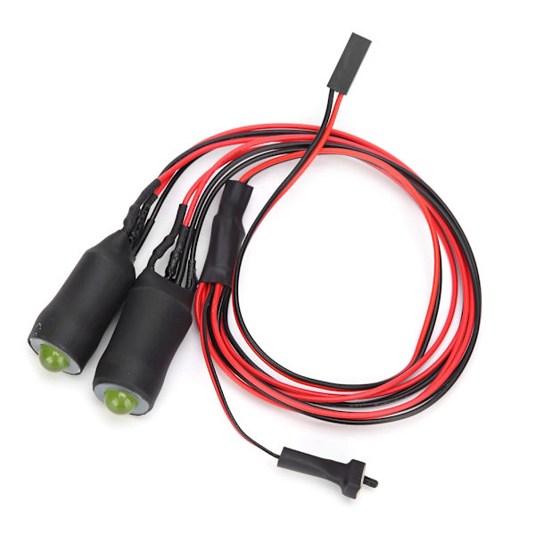 1/10 13mm RC Allmän Strålkastare Fjärrkontroll Bil LED-ljus DIY Modifiering Tillbehör Lila Gul