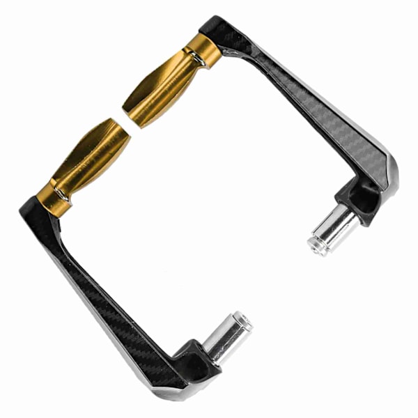7/8 tum Universal Aluminiumlegering Motorcykel Styre Skydd (Guld)