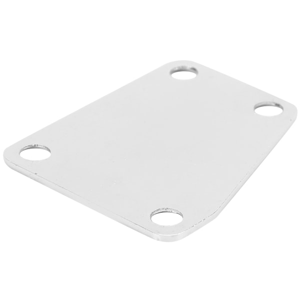 Gitar Halsplate 4‑Hulls Trapesformet Jern Reservedeler med 4 Skruer for Jazz Bass
