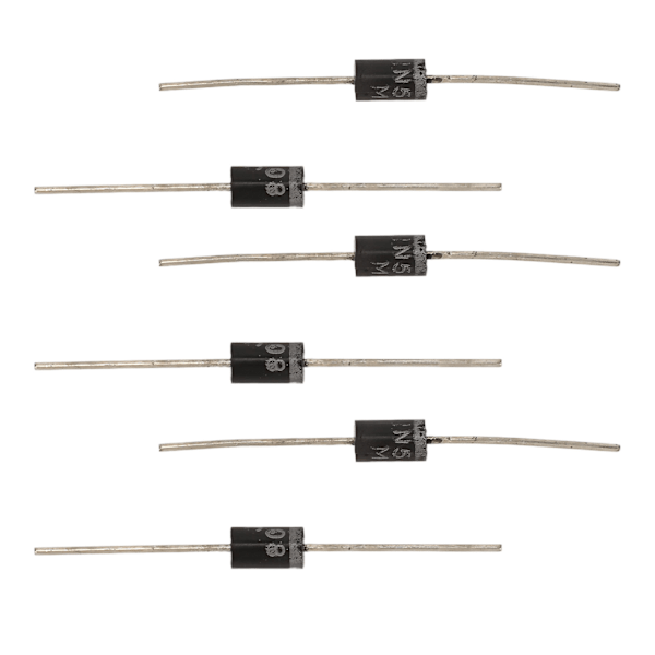 6 stk Club Car Solenoid Diode 30353G1 Metallisk Erstatning for EZGO 1989‑Opp Gass Elektrisk