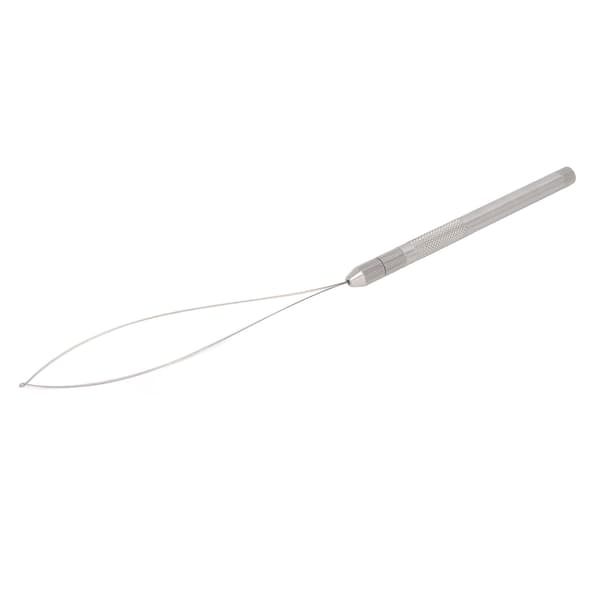 Hair Extension Tools Durable Metal Easy Simple Operation Portable Hair Extension Loop with Hook Holder