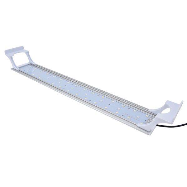 Akvarielys Fisketank Lys Dæmpbar Farveskiftende Lampe med LED Controller EU Stik 220V