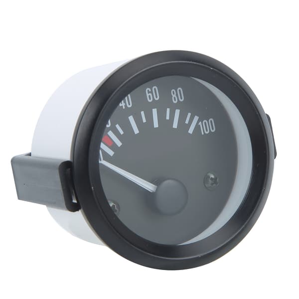 Motorbil Oljetrykksmåler med Sensor 0-100 Psi 12V 52mm/2 tommer
