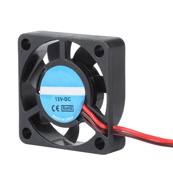 PH2.0 2Pin 12V Motor Mini Børsteløs Køler Blæser Til 3D Printere Tilbehør