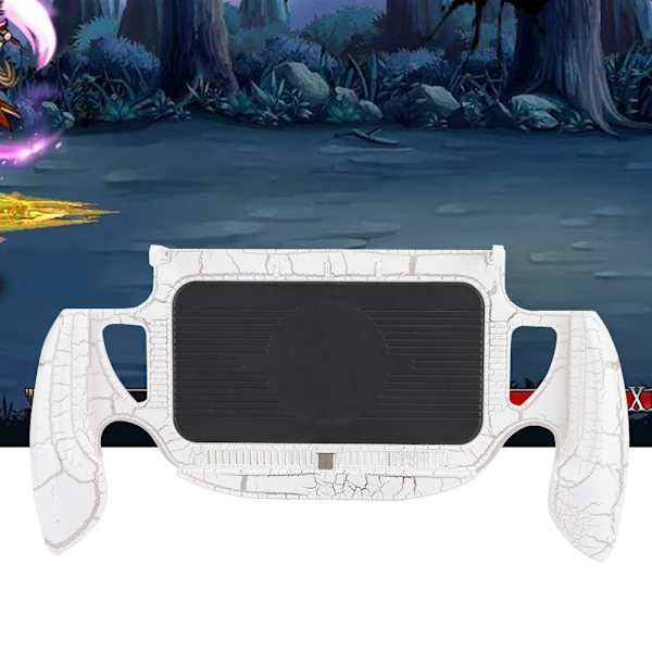 Dazzle Farvede Lys Spillekonsol Greb Gamepad Ergonomisk Beskyttelsesetui til Switch Lite Hvid