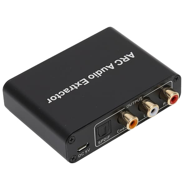 ARC til Audio Adapter HD Multimedia Grensesnitt Audio Return Channel Adapter Støtte 3.5mm Jack